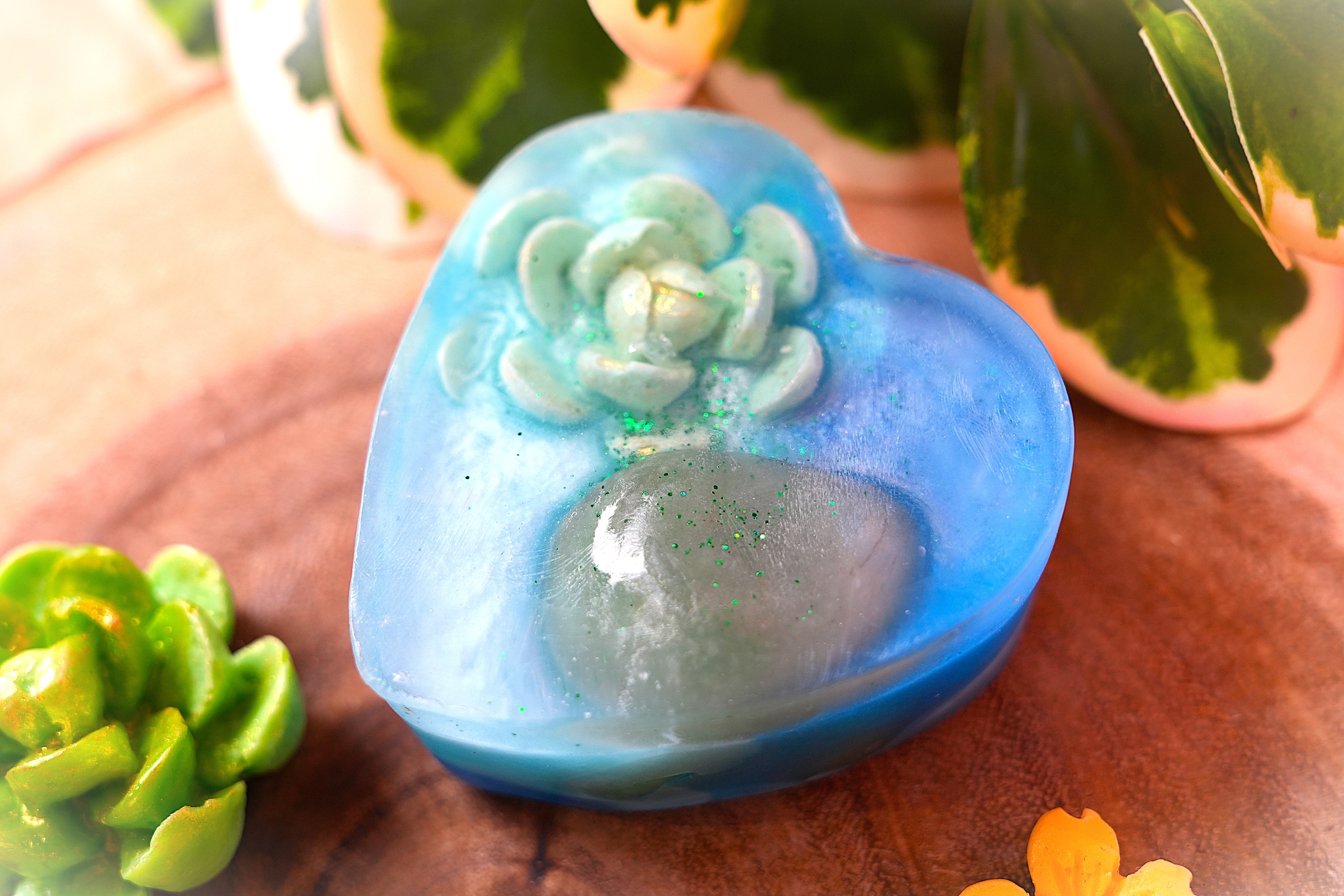 Blue Dreams Crystal Soap Bar