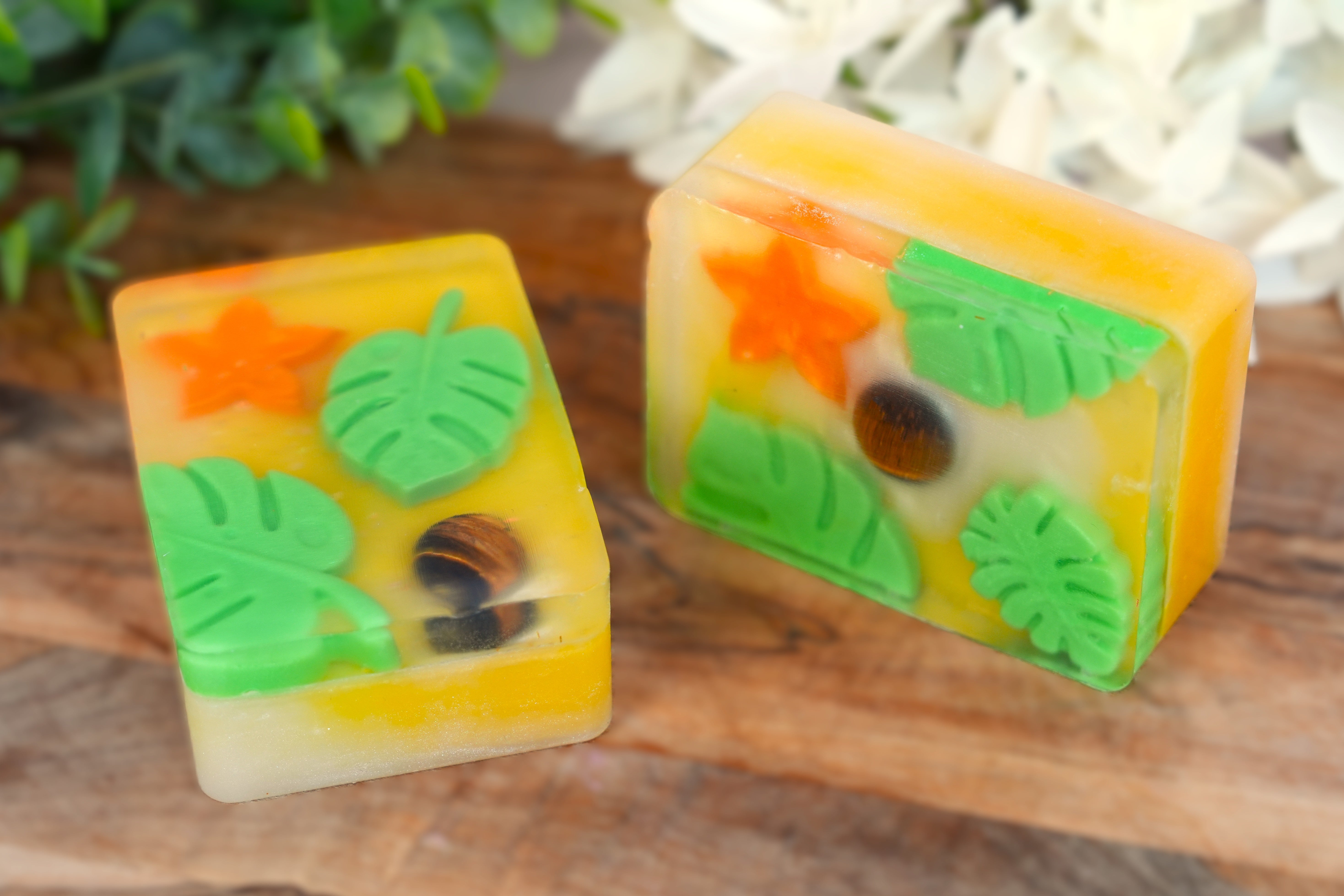 Sunstone Crystal Soap Bar