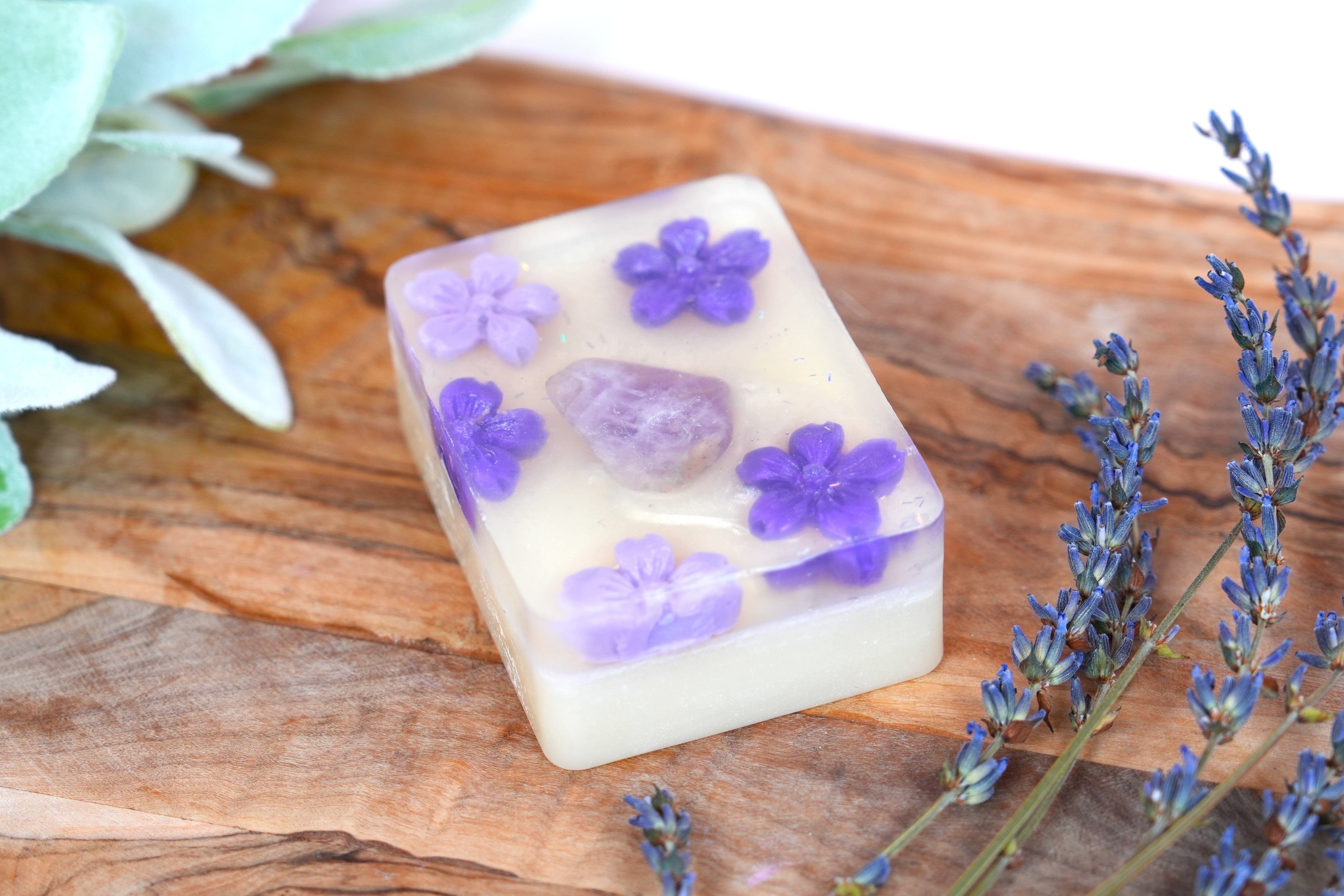 Secret Garden Crystal Soap Bar