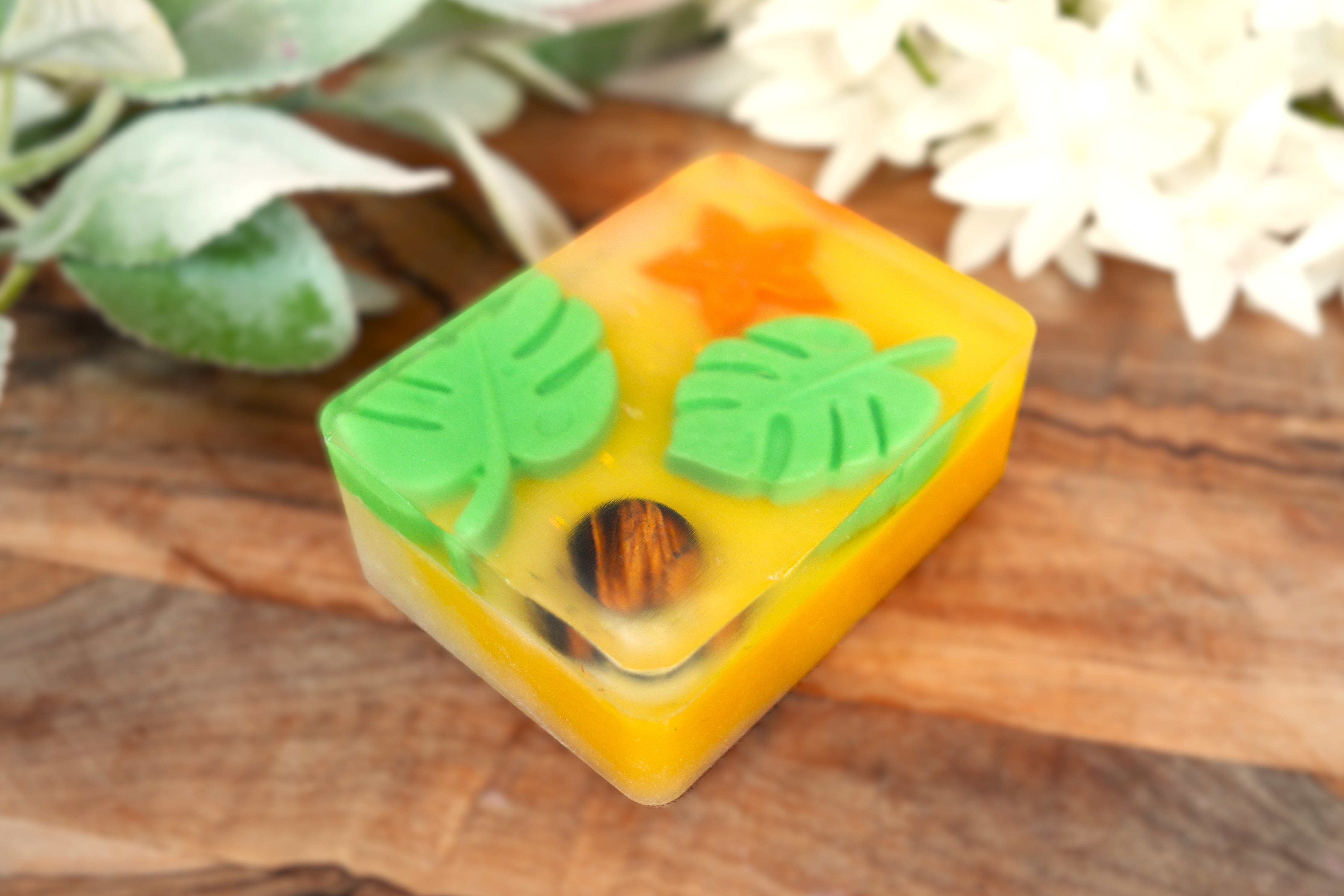 Sunstone Crystal Soap Bar